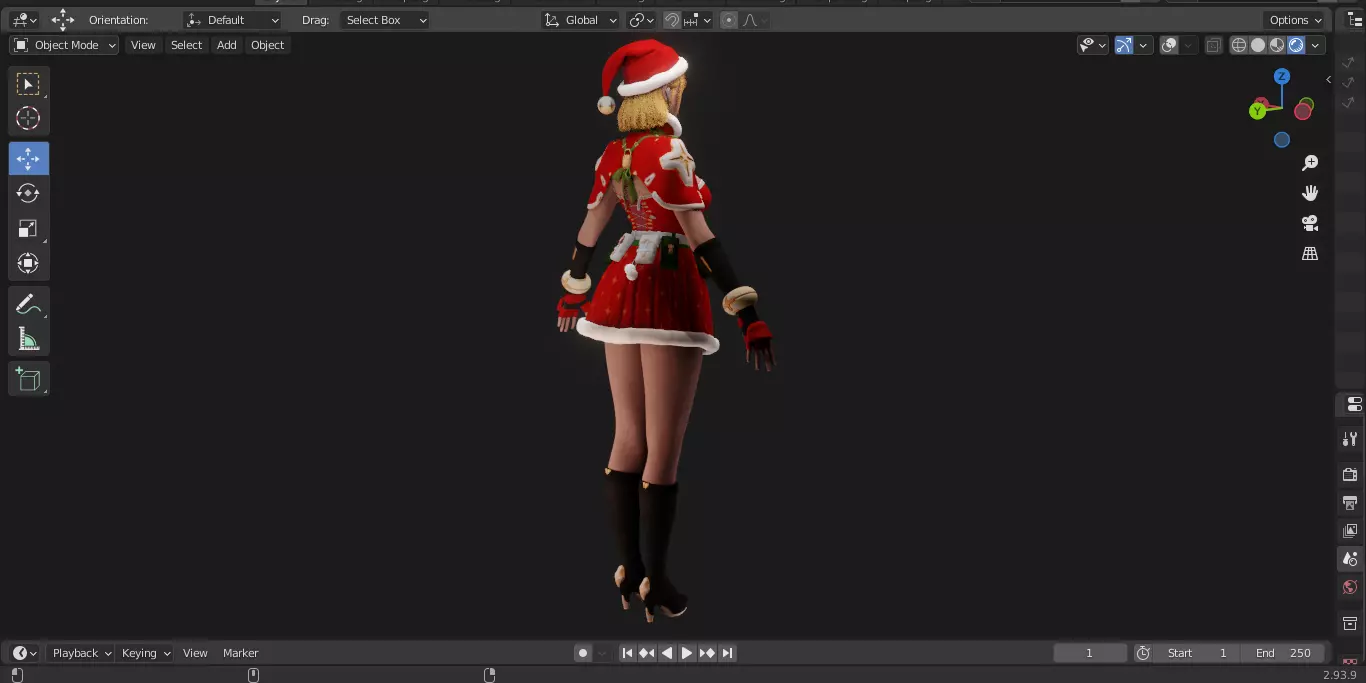 The First Descendant Skin 22 3D model_6