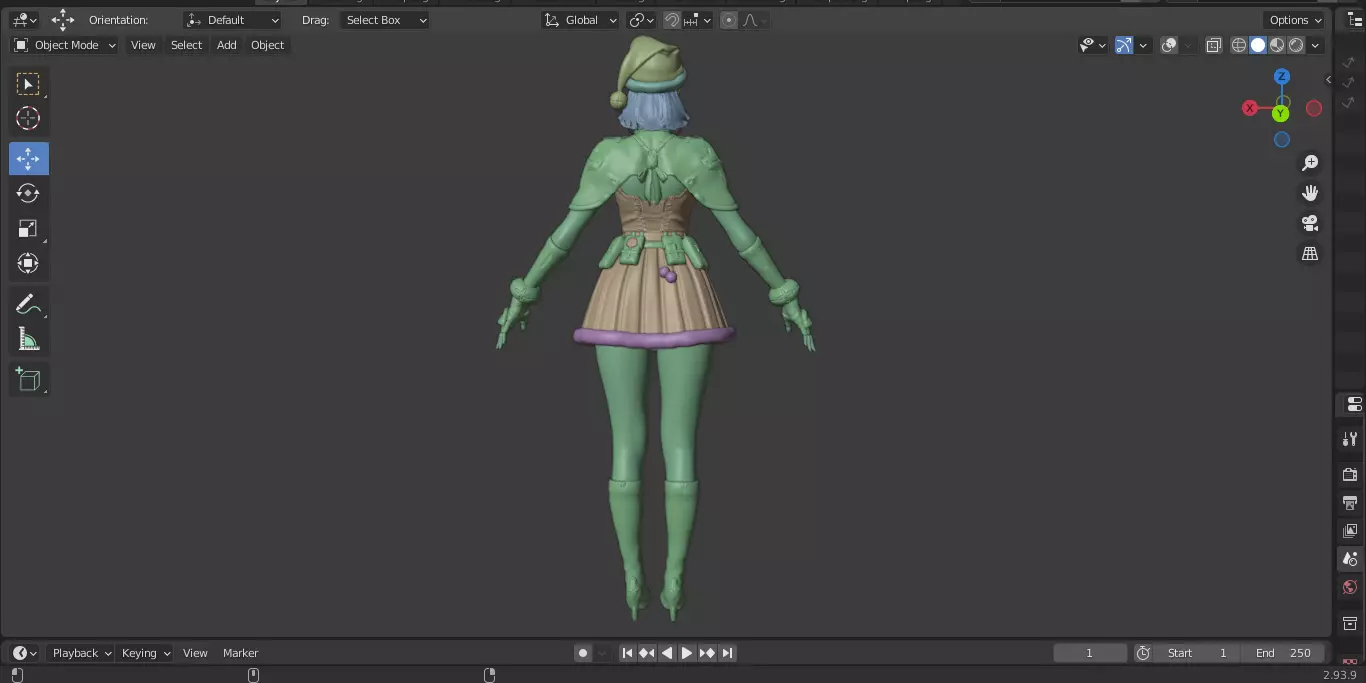 The First Descendant Skin 22 3D model_9