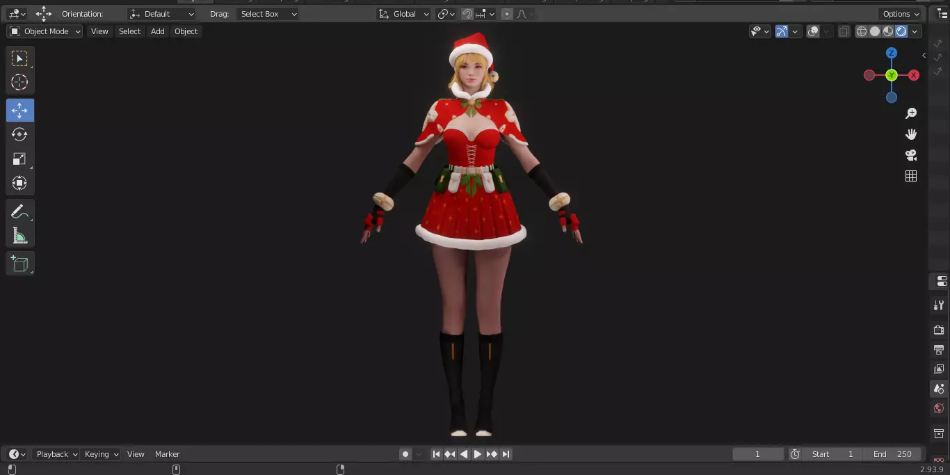 The First Descendant Skin 22 3D model_2