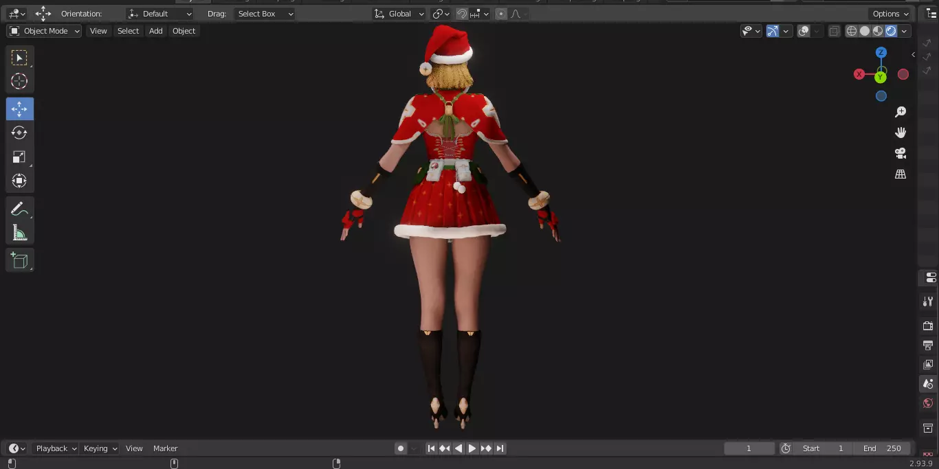The First Descendant Skin 22 3D model_5