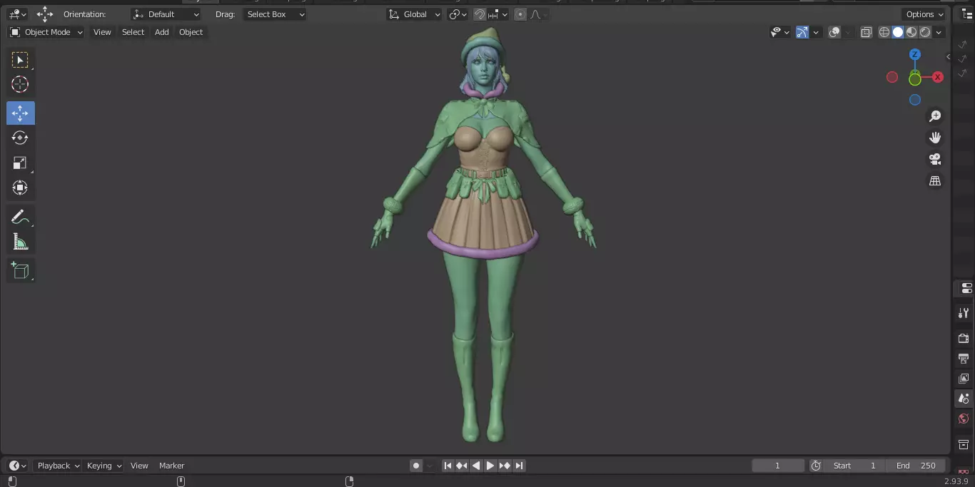 The First Descendant Skin 22 3D model_8