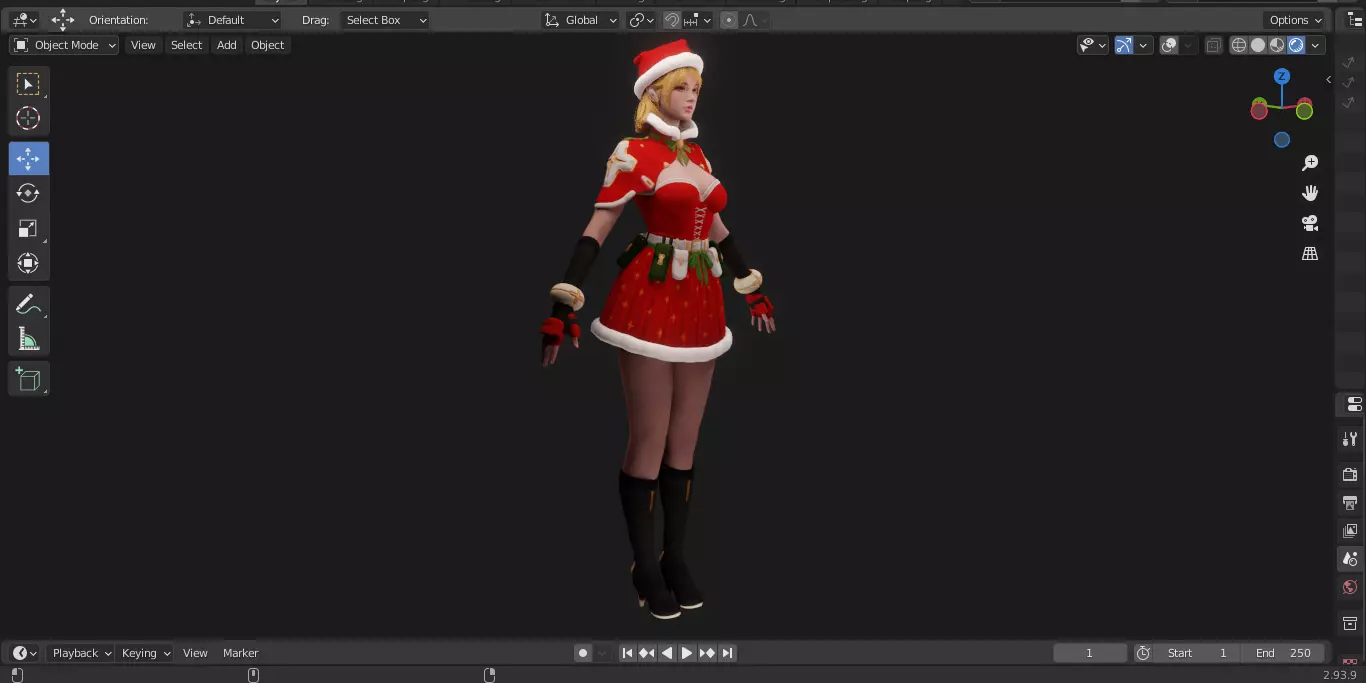 The First Descendant Skin 22 3D model_7