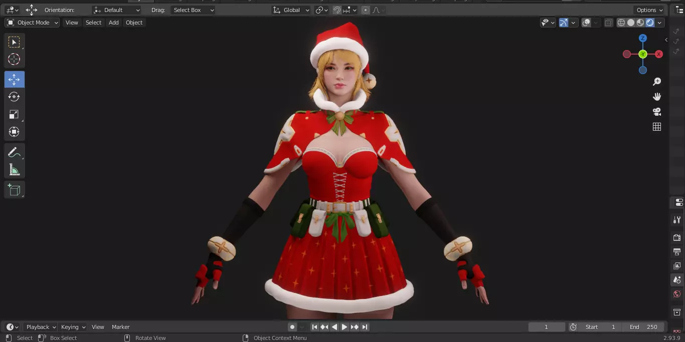 The First Descendant Skin 22 3D model_1