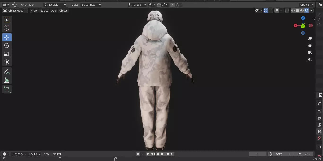 The First Descendant Skin 23 3D model_9