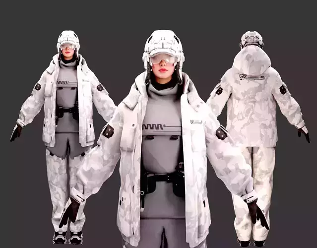 The First Descendant Skin 23 3D model