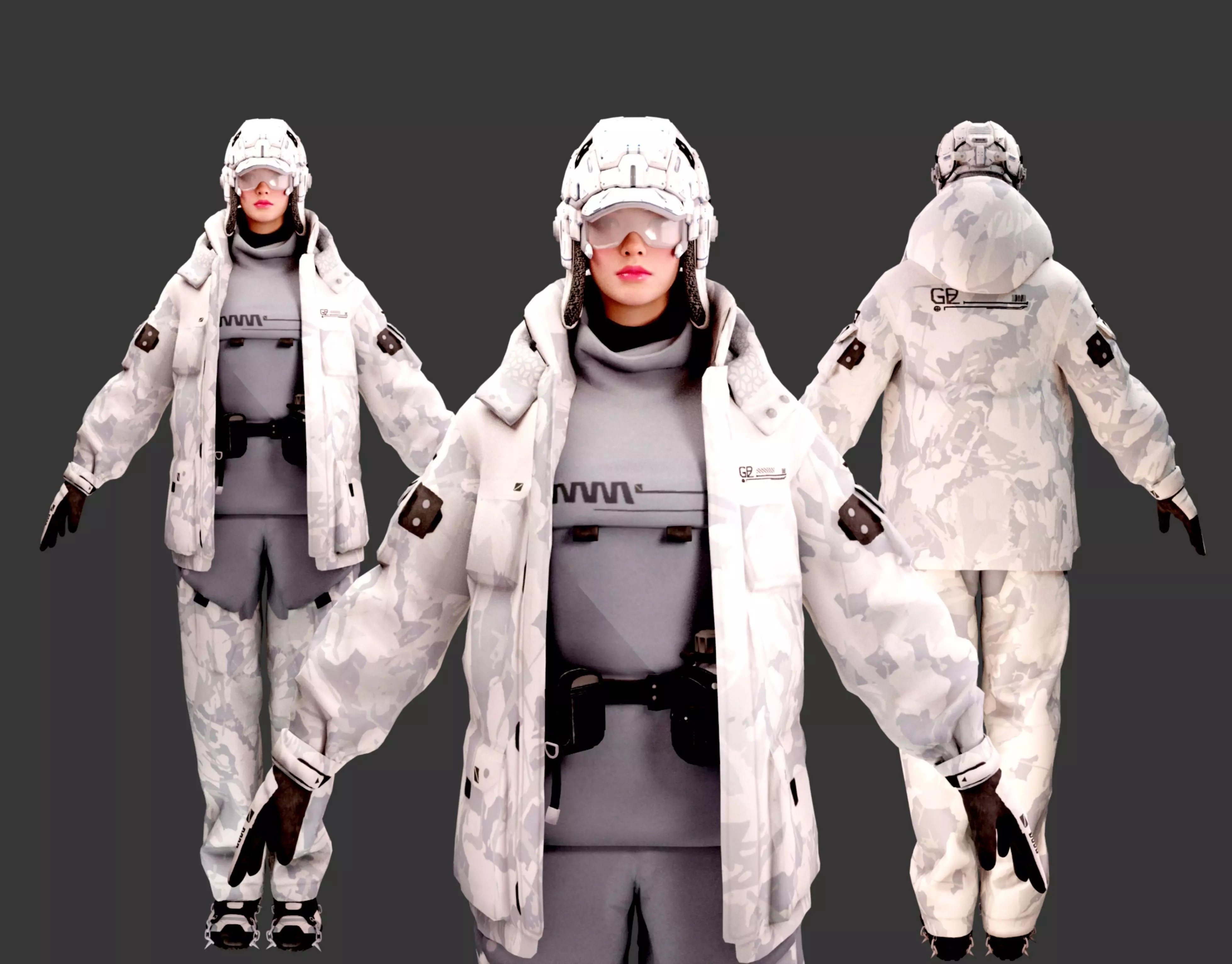 The First Descendant Skin 23 3D model_0