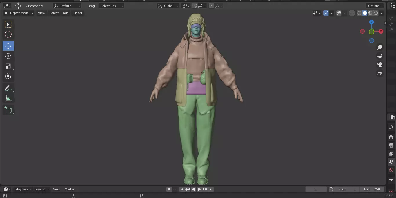 The First Descendant Skin 23 3D model_12