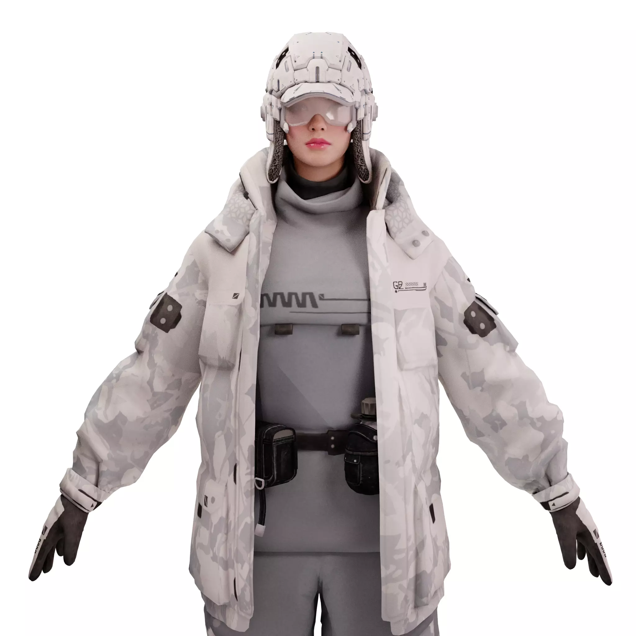 The First Descendant Skin 23 3D model_1