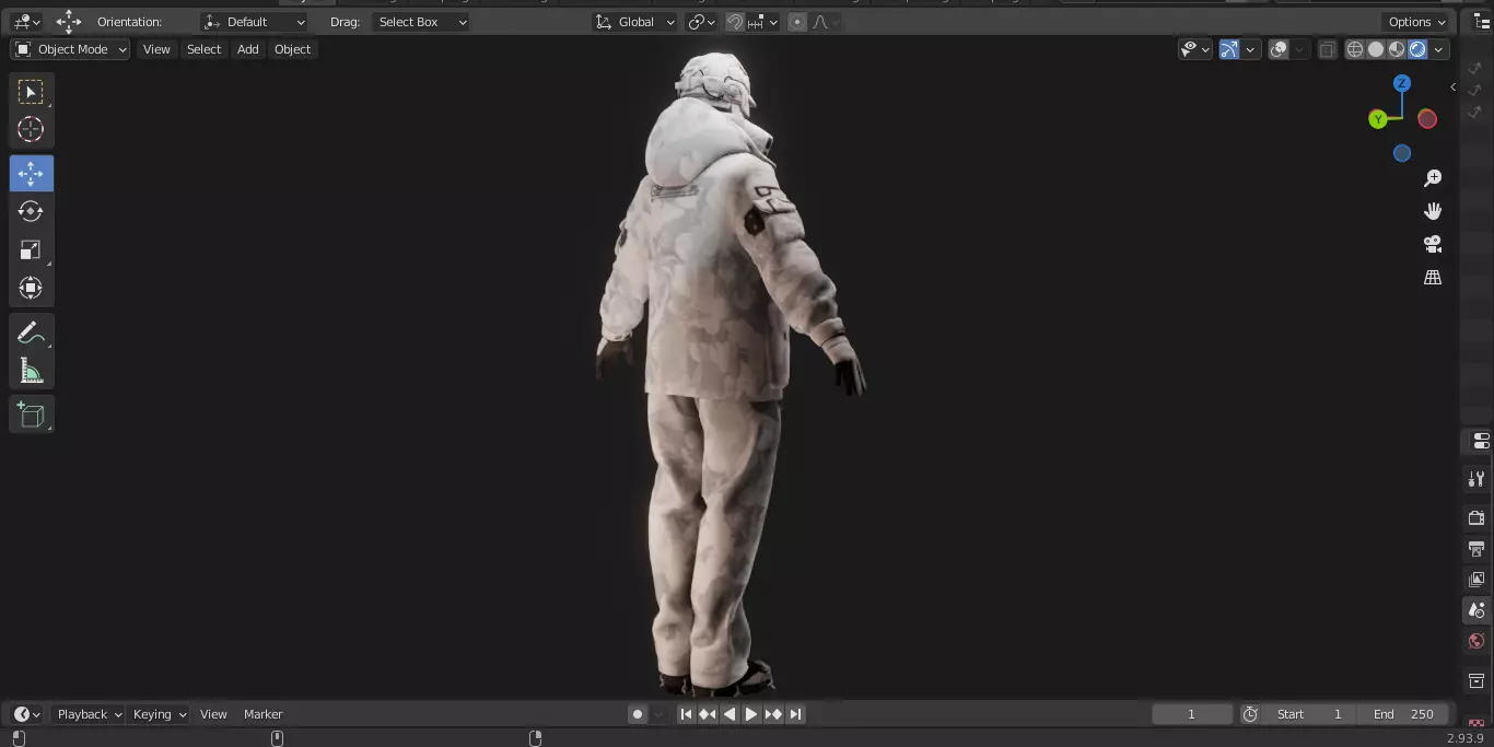 The First Descendant Skin 23 3D model_10