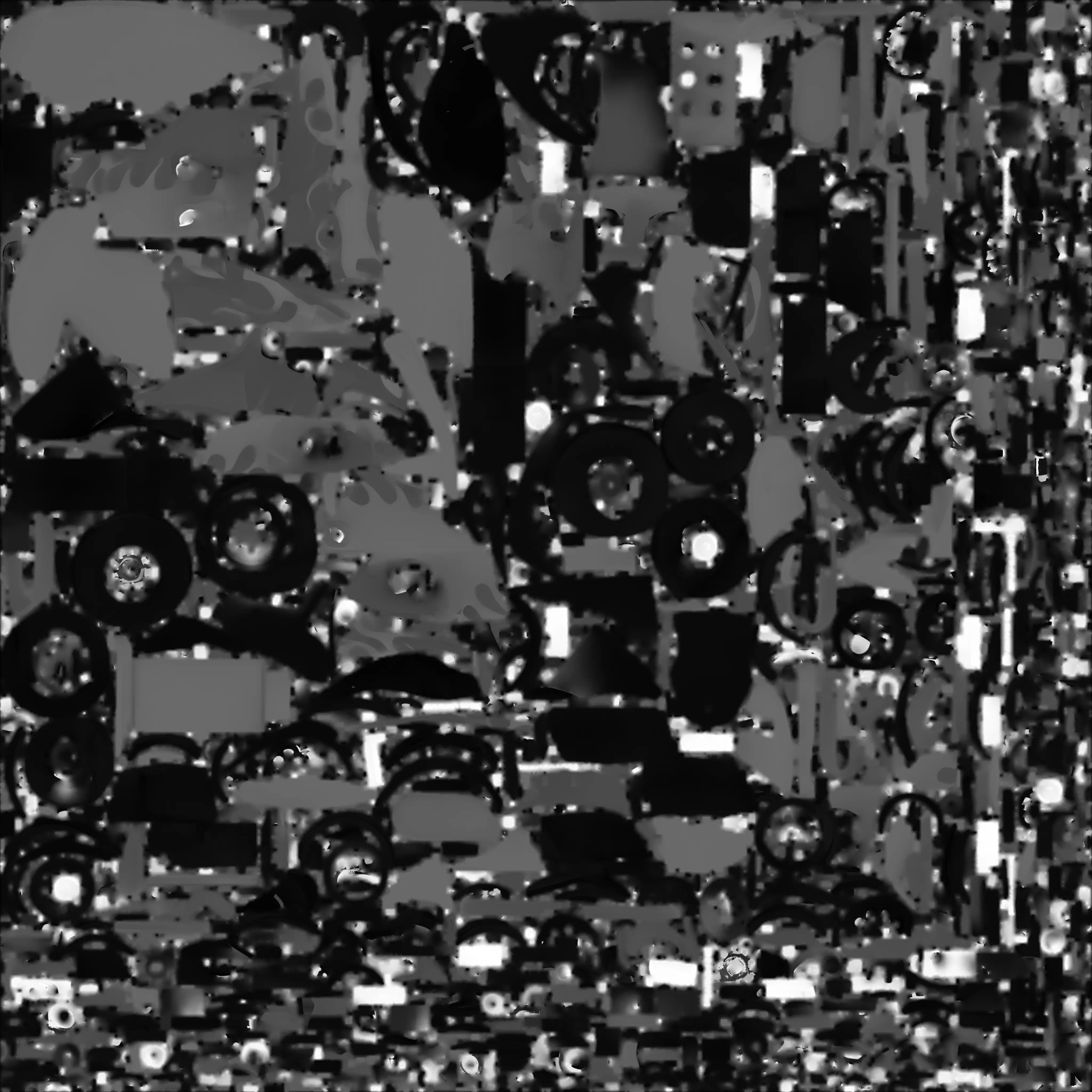 Fiery Flame Decal Go-Kart 3D Model Low-poly 3D model_2