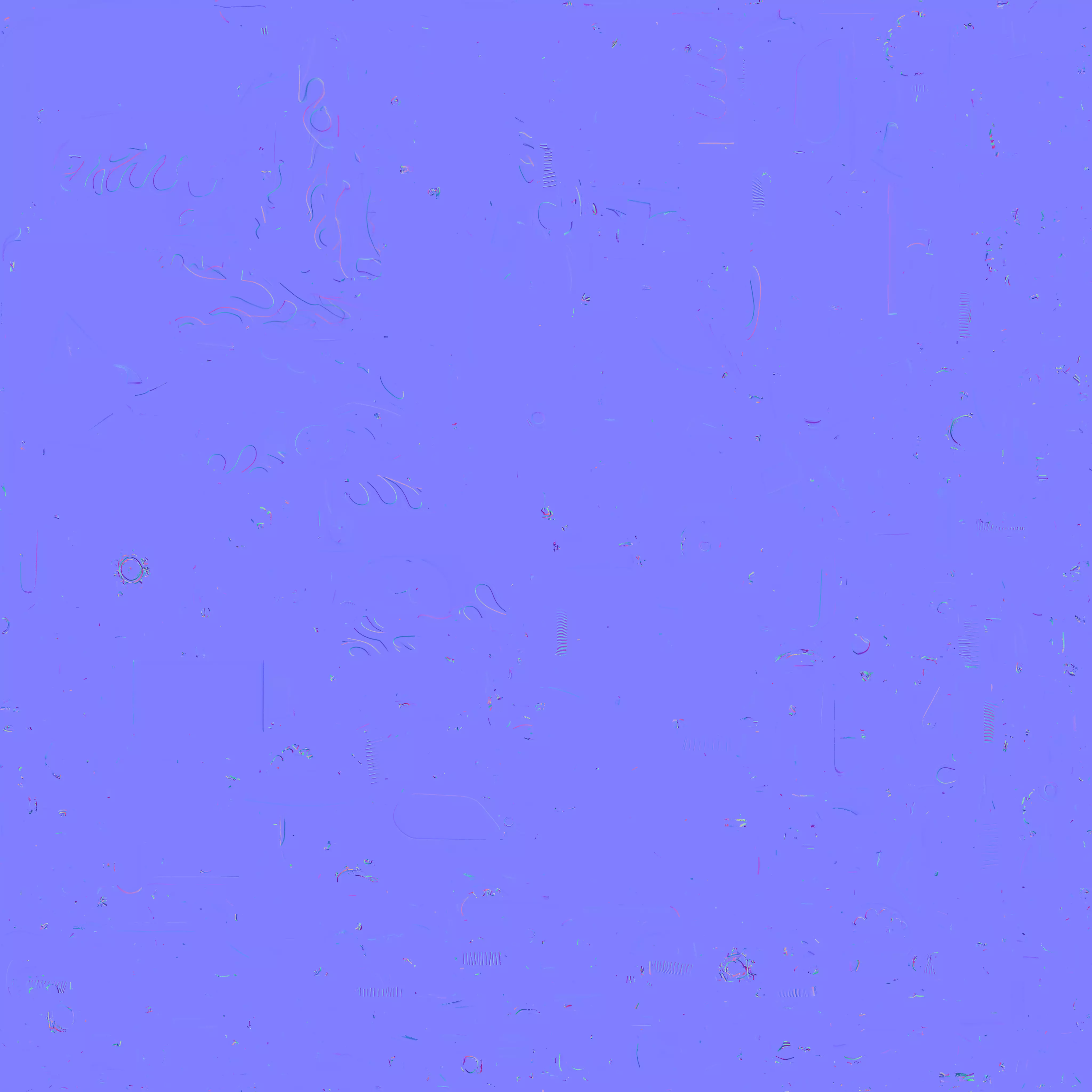 Fiery Flame Decal Go-Kart 3D Model Low-poly 3D model_3