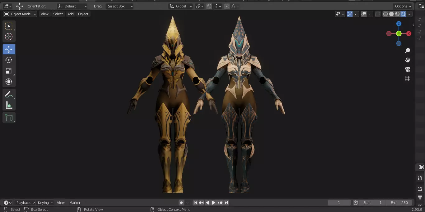 The First Descendant Skin 24 3D model_11