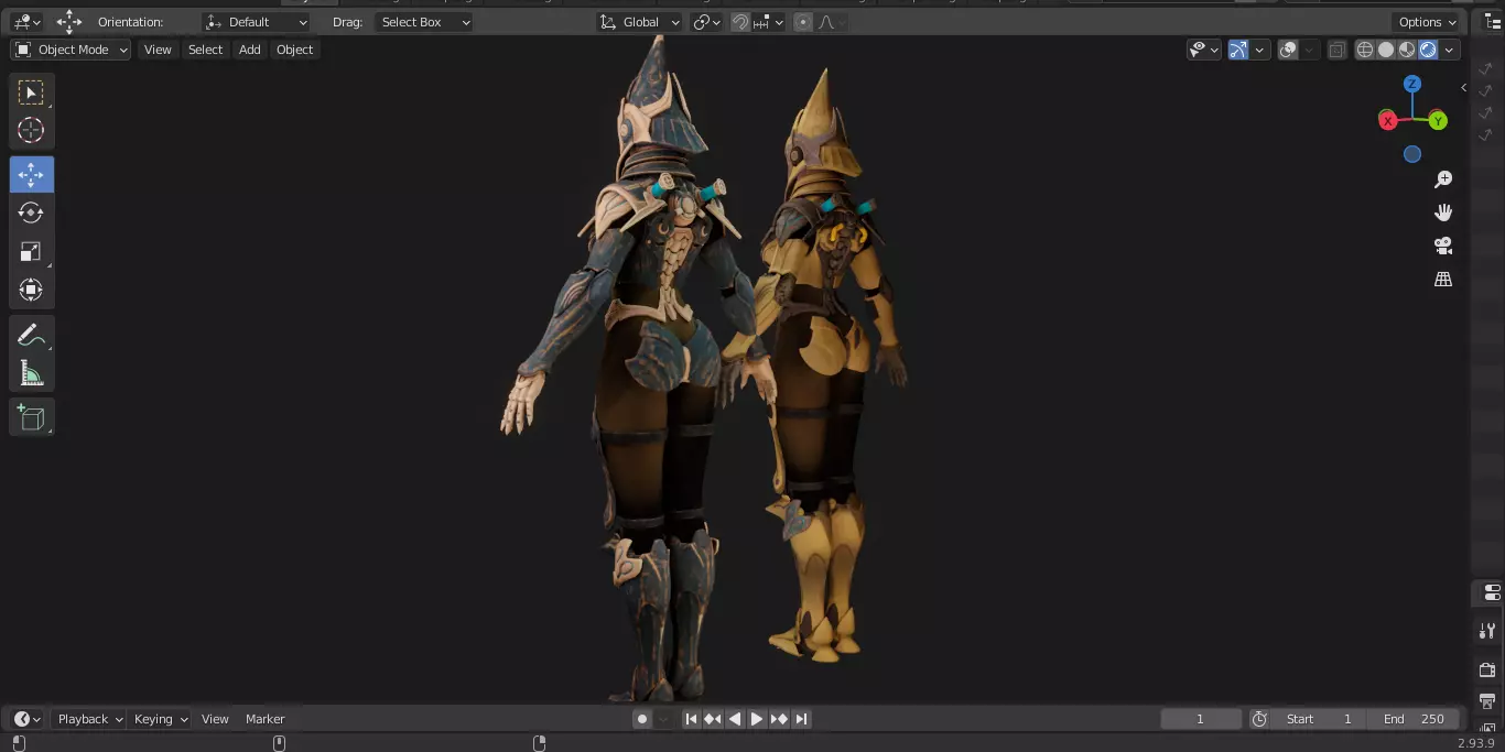 The First Descendant Skin 24 3D model_13