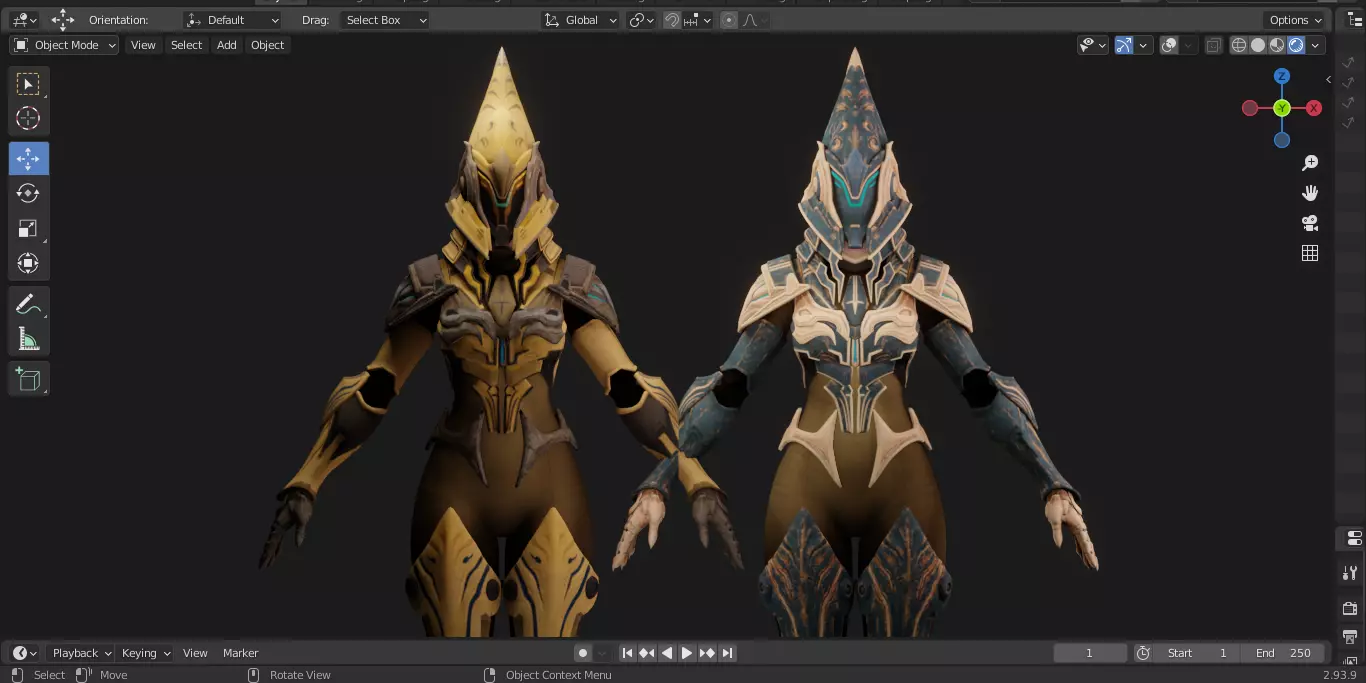 The First Descendant Skin 24 3D model_10