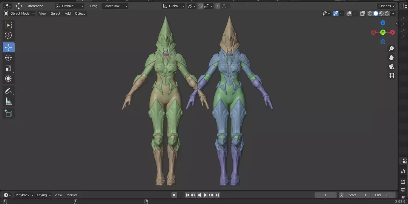 The First Descendant Skin 24 3D model_17