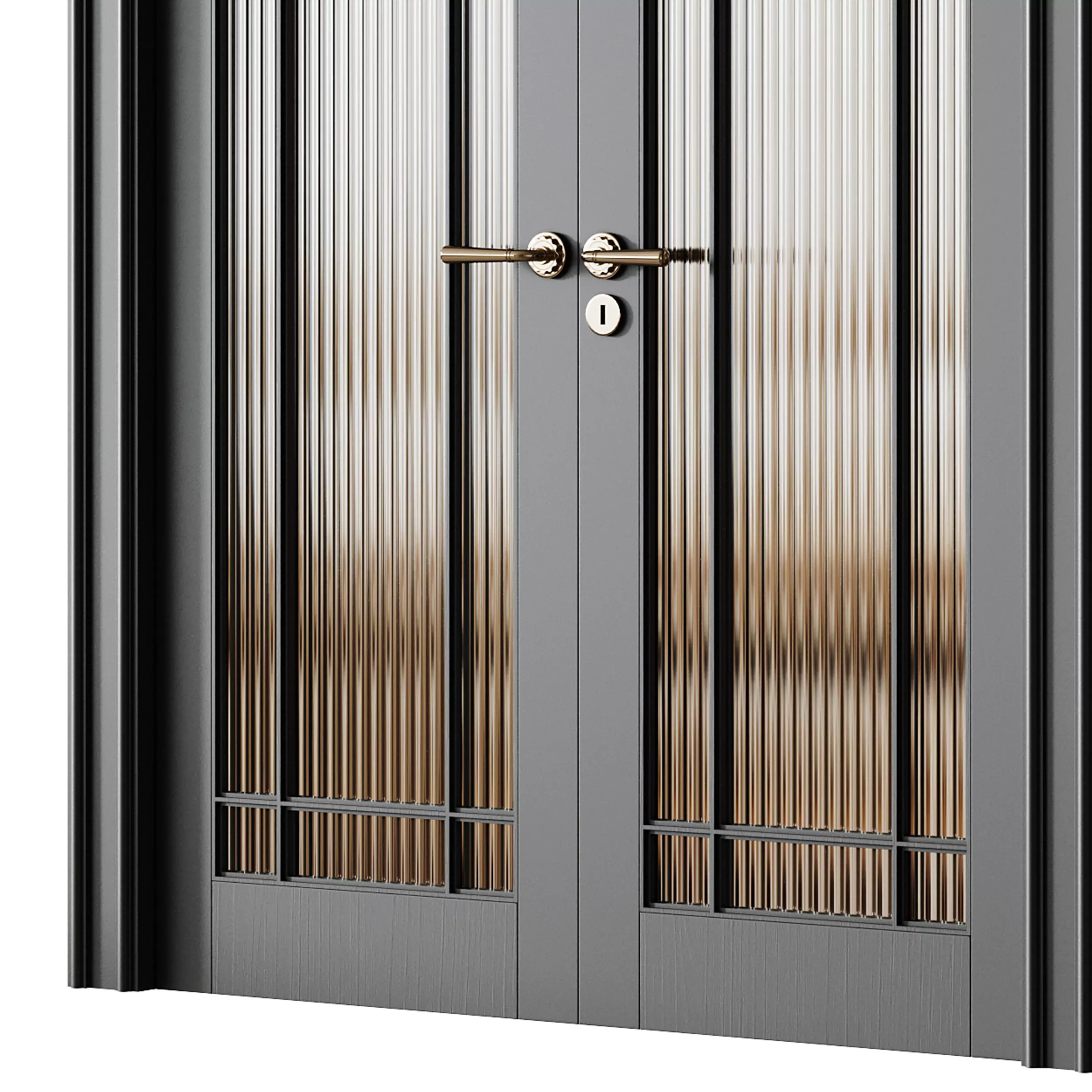 Interior Door 18 3D model_8