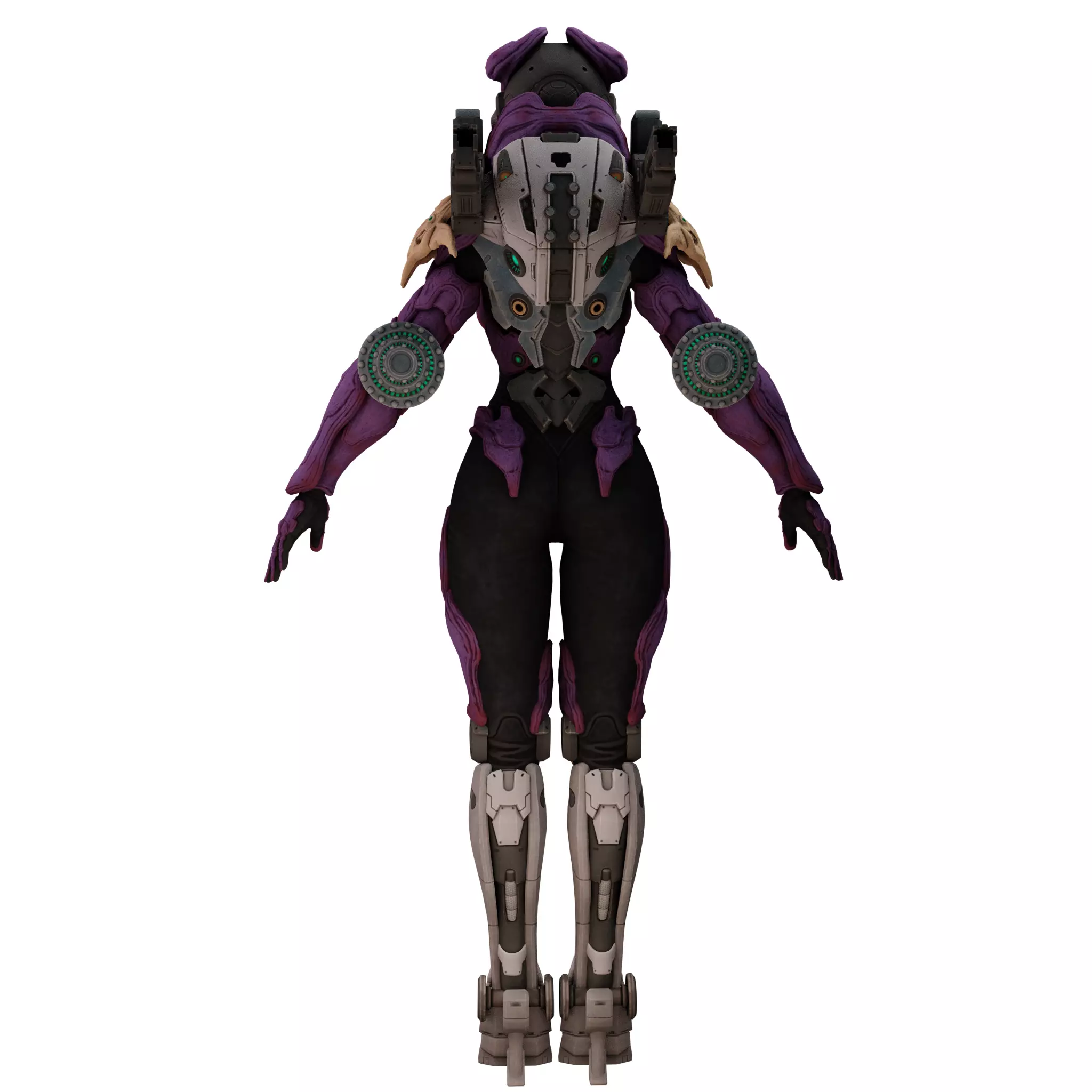 The First Descendant Skin 25 3D model_4