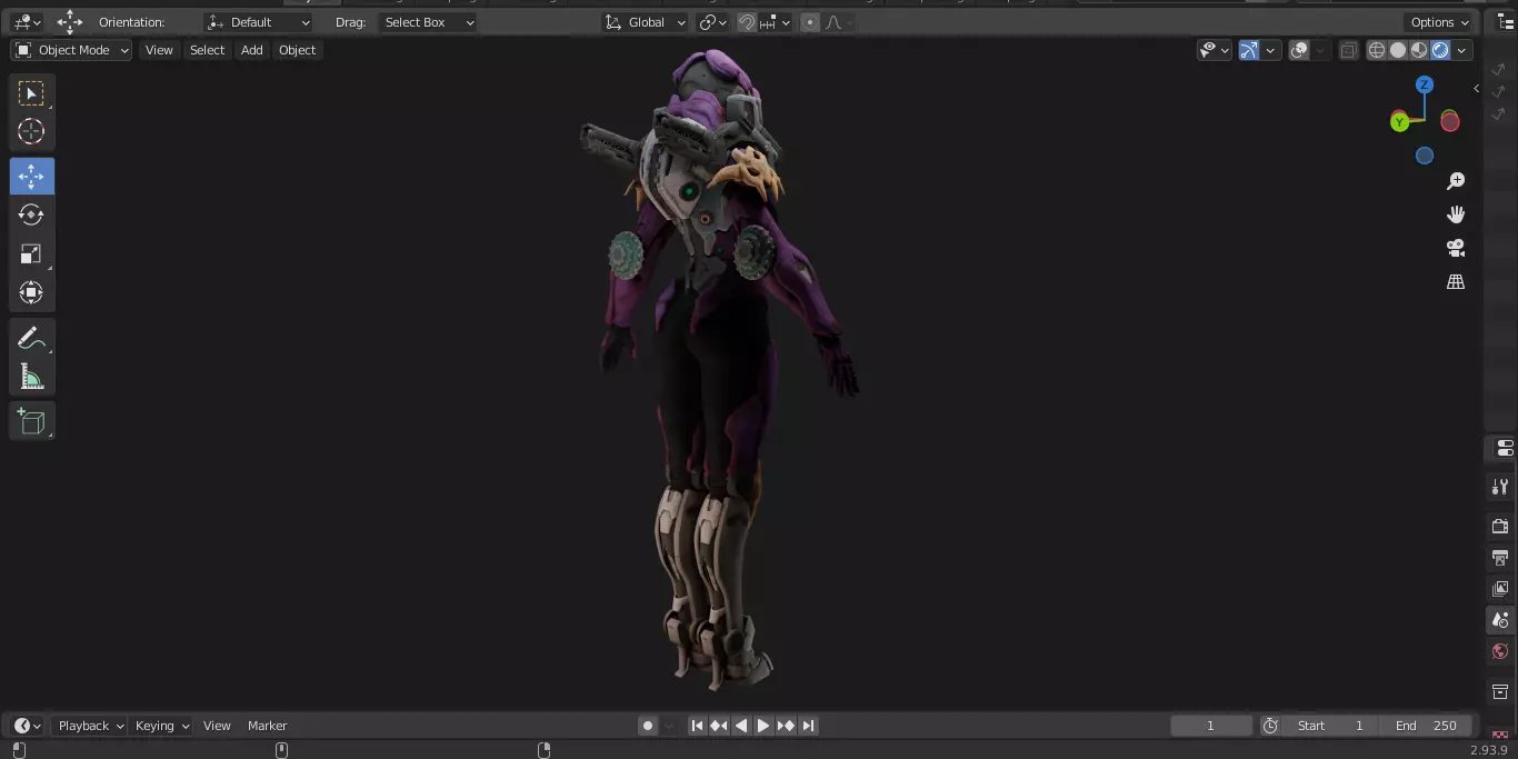 The First Descendant Skin 25 3D model_10
