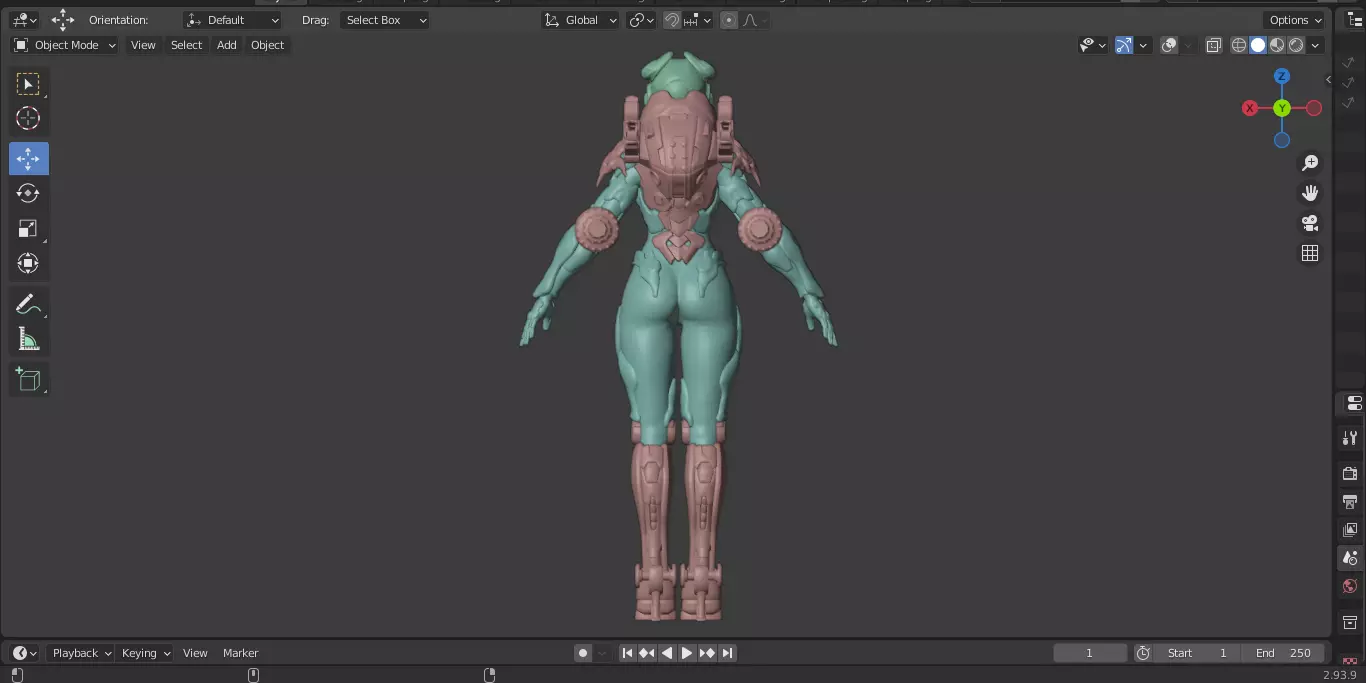 The First Descendant Skin 25 3D model_13
