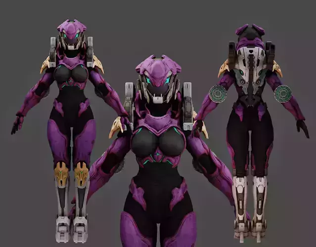 The First Descendant Skin 25 3D model