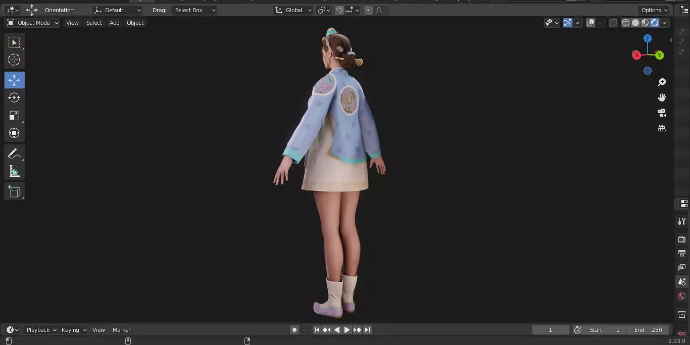 The First Descendant Skin 26 3D model_8