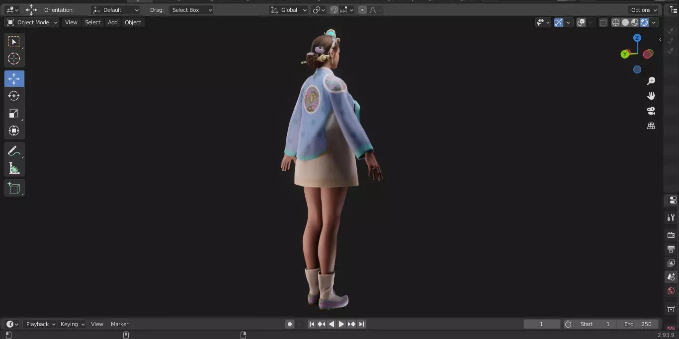 The First Descendant Skin 26 3D model_10