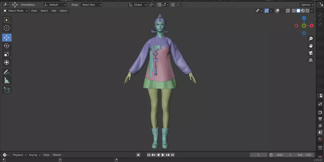 The First Descendant Skin 26 3D model_12