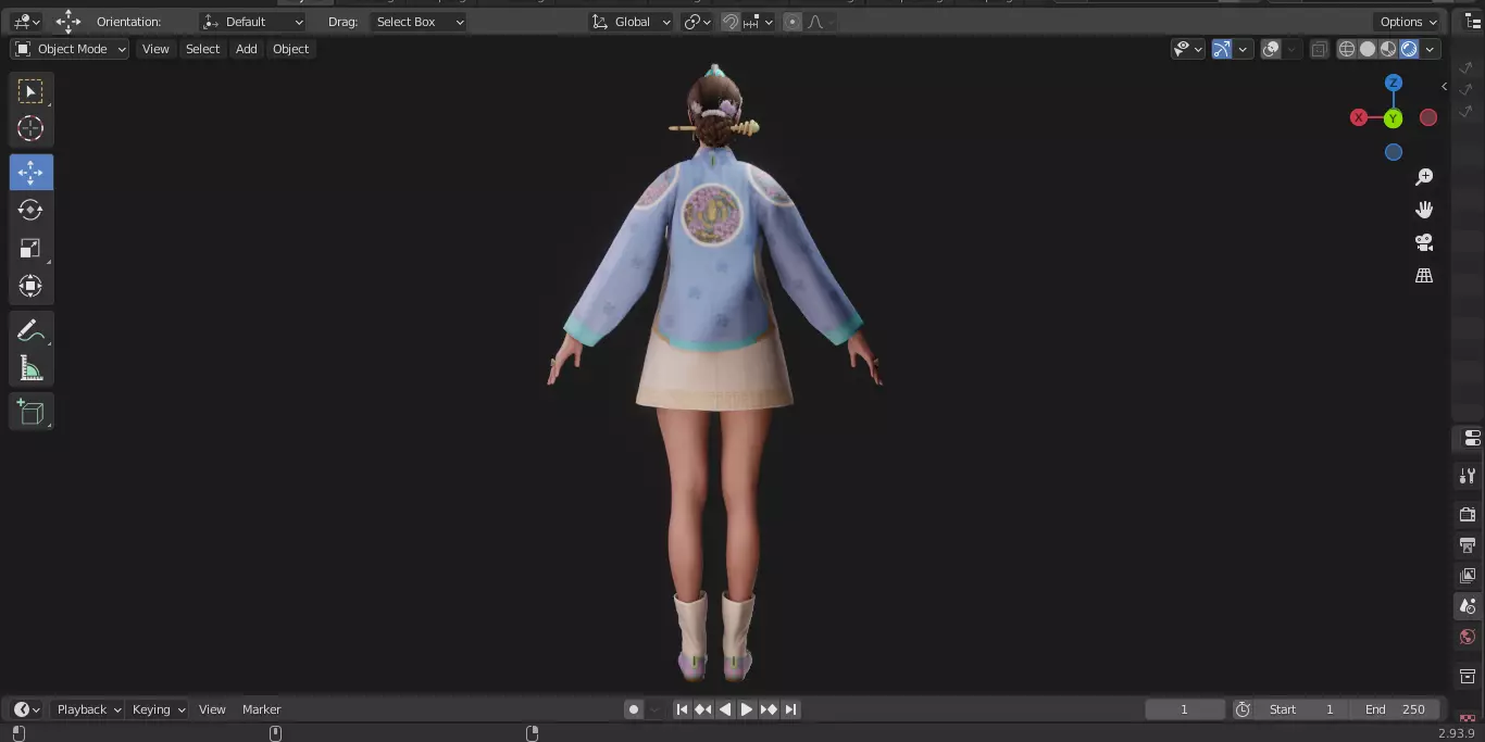 The First Descendant Skin 26 3D model_9