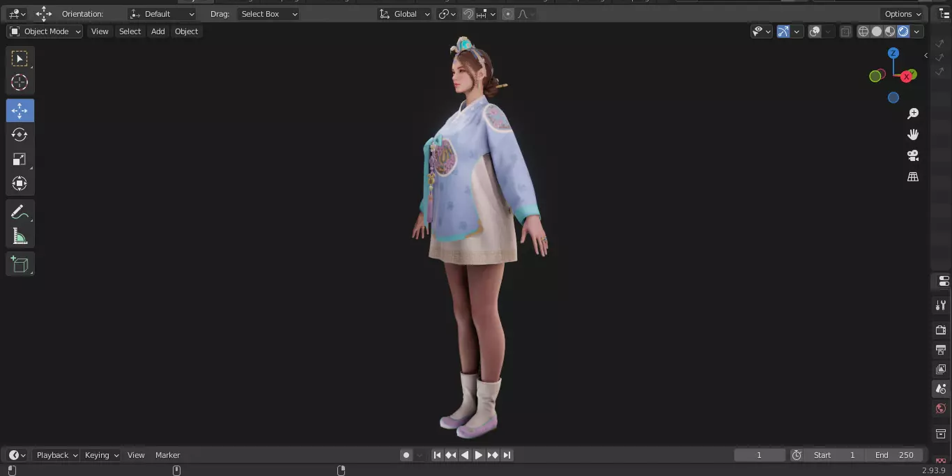 The First Descendant Skin 26 3D model_7