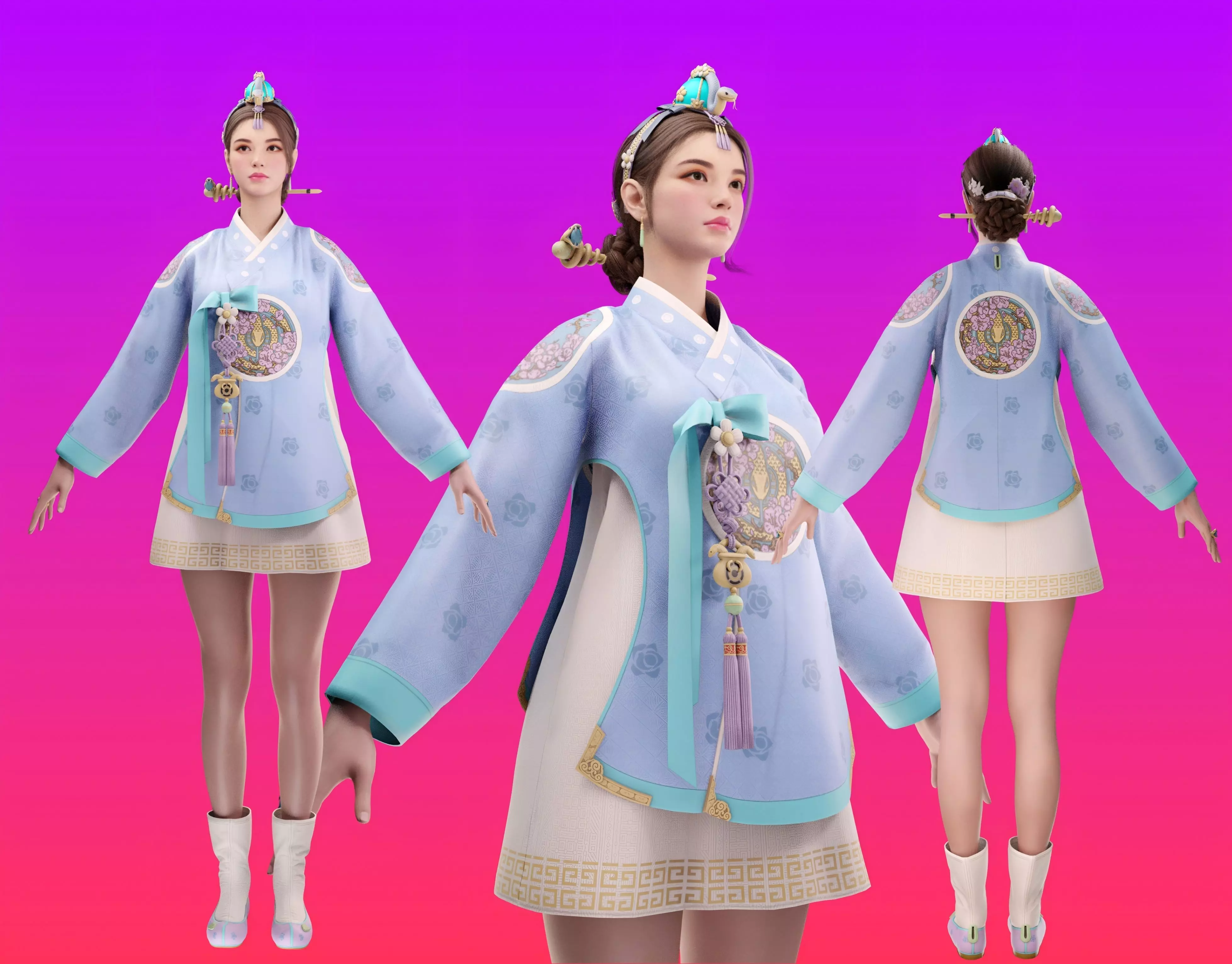 The First Descendant Skin 26 3D model_0