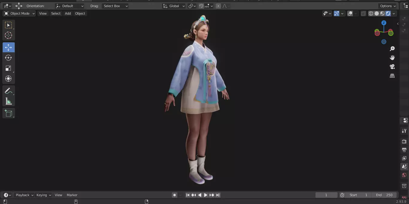 The First Descendant Skin 26 3D model_11