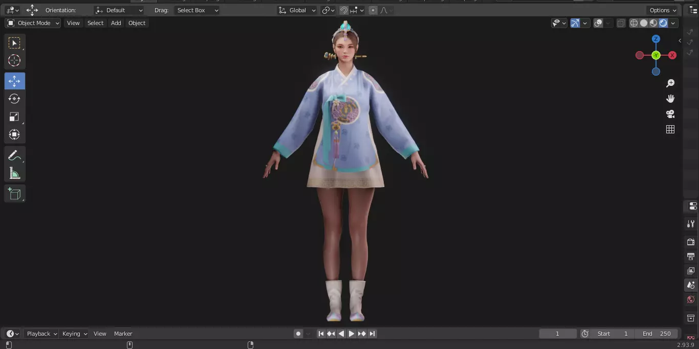The First Descendant Skin 26 3D model_6