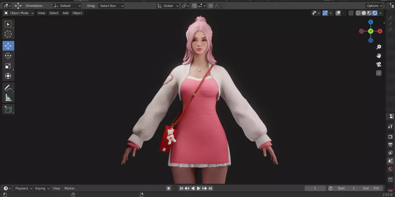 The First Descendant Skin 27 3D model_6