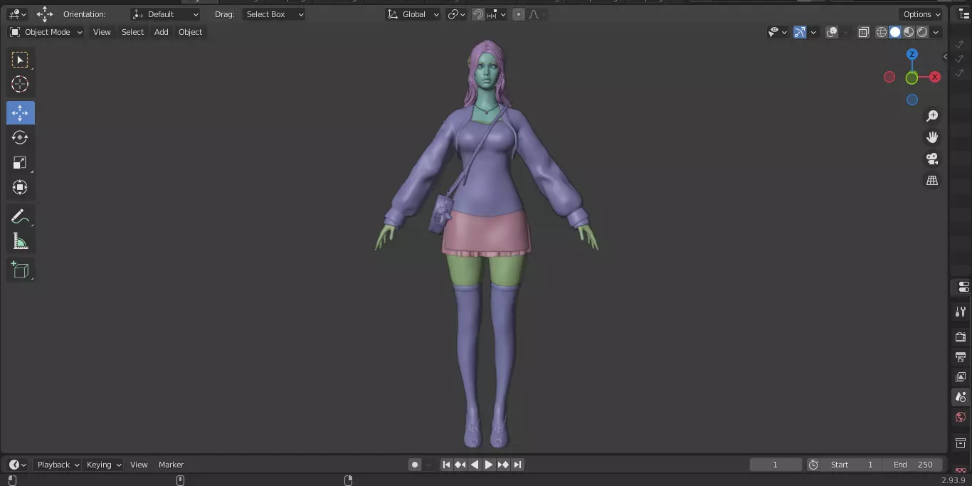 The First Descendant Skin 27 3D model_13