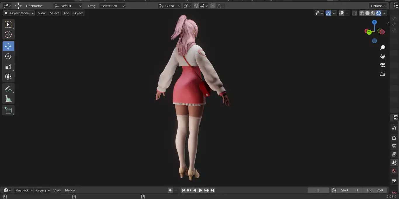 The First Descendant Skin 27 3D model_11