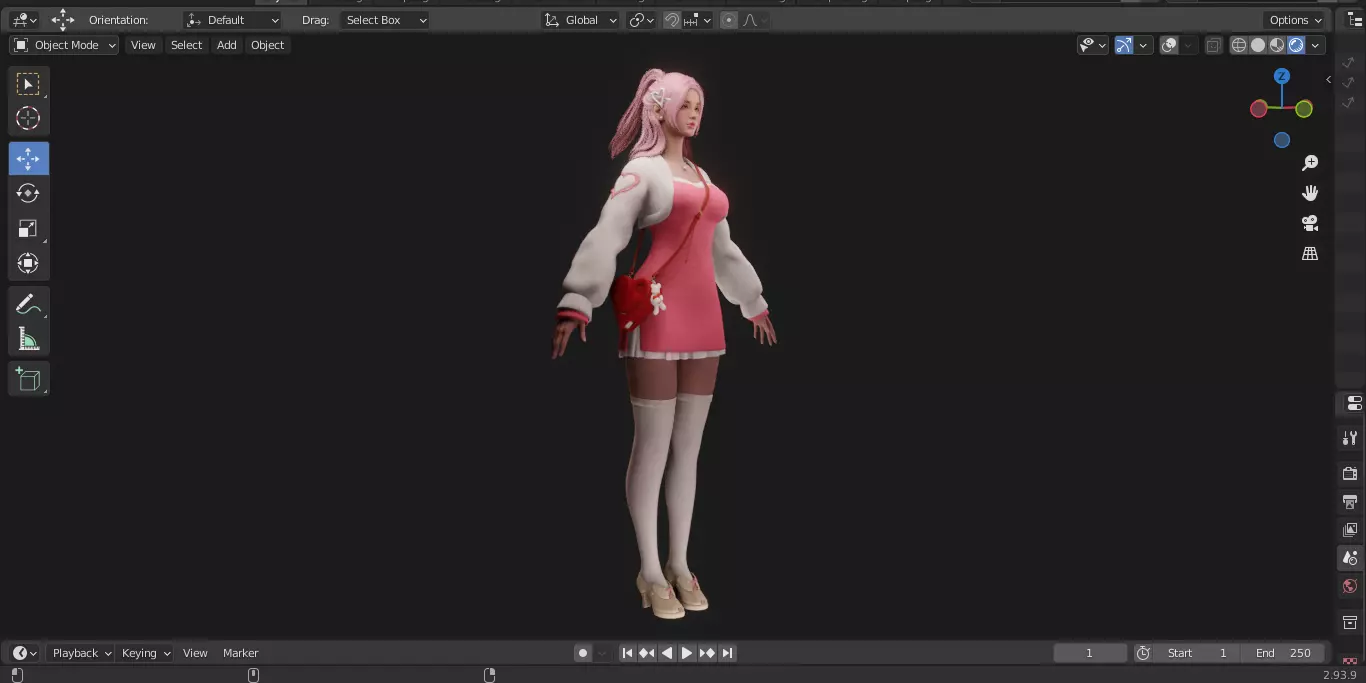 The First Descendant Skin 27 3D model_12