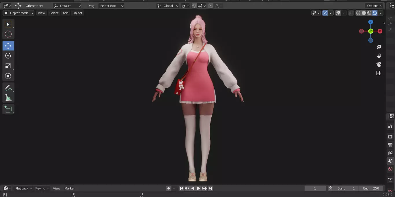 The First Descendant Skin 27 3D model_7