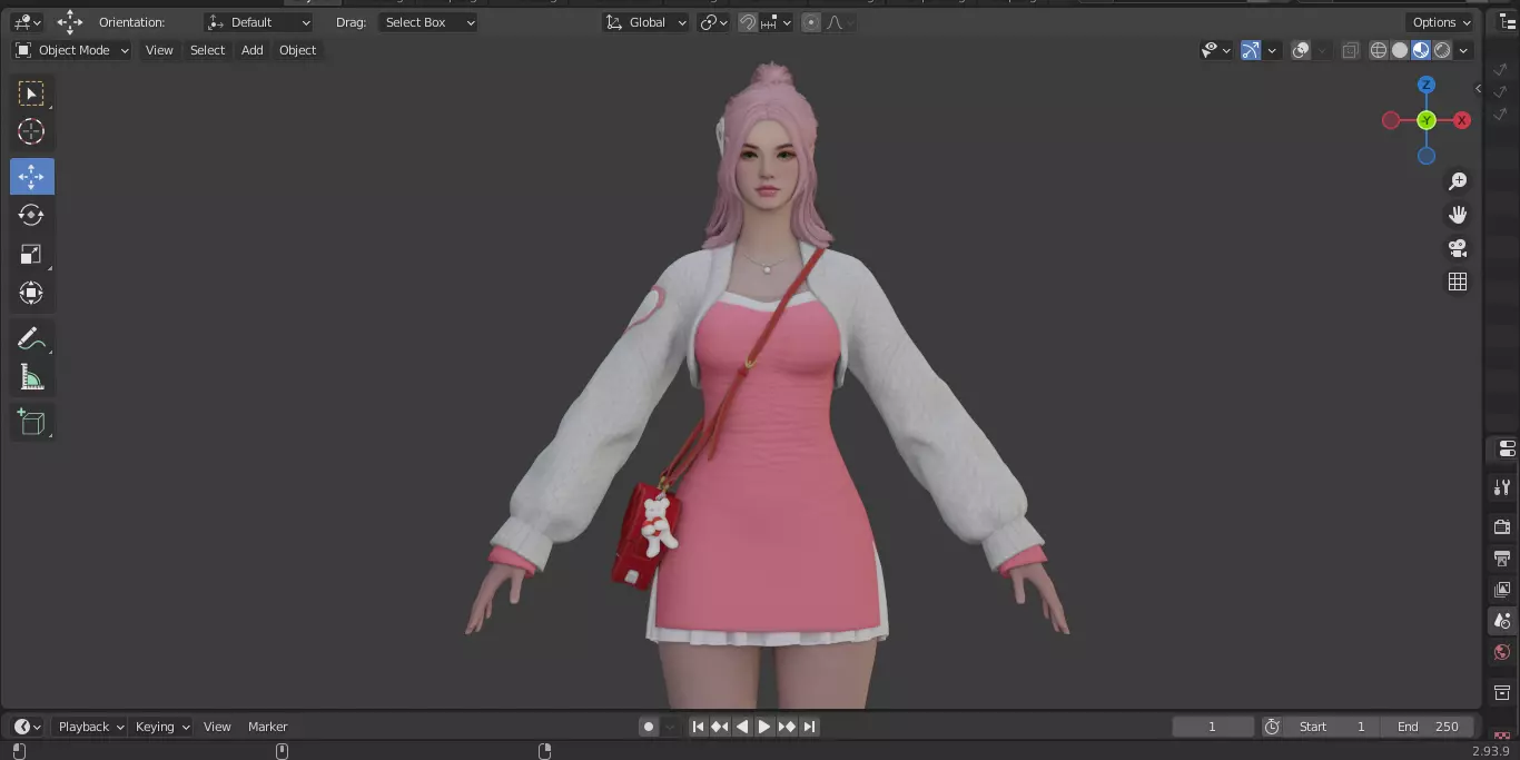 The First Descendant Skin 27 3D model_5