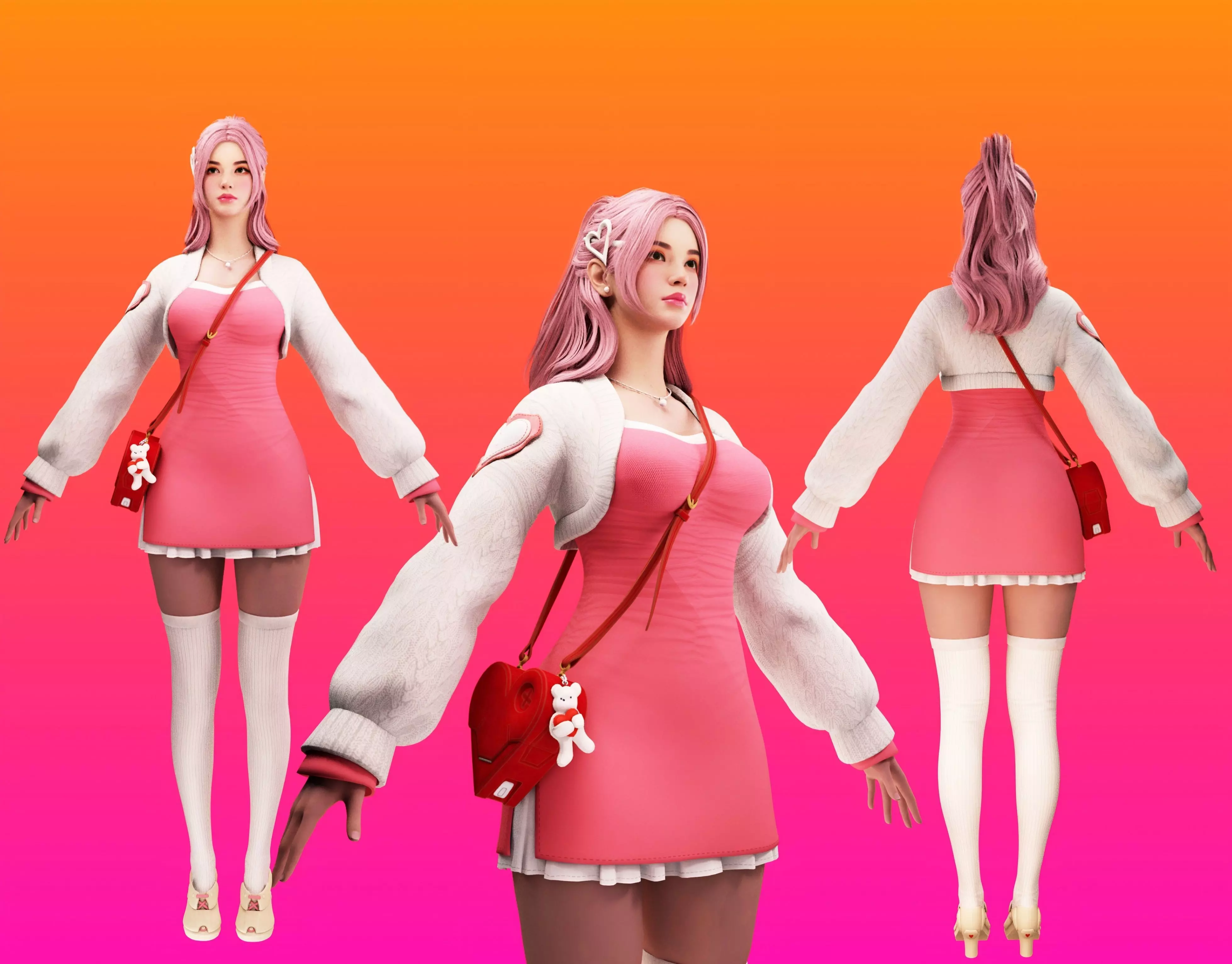 The First Descendant Skin 27 3D model_0