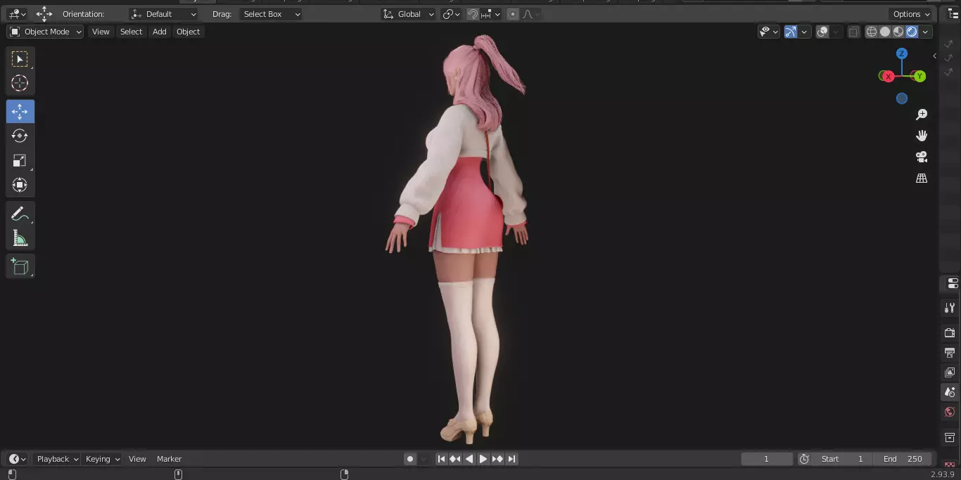 The First Descendant Skin 27 3D model_9