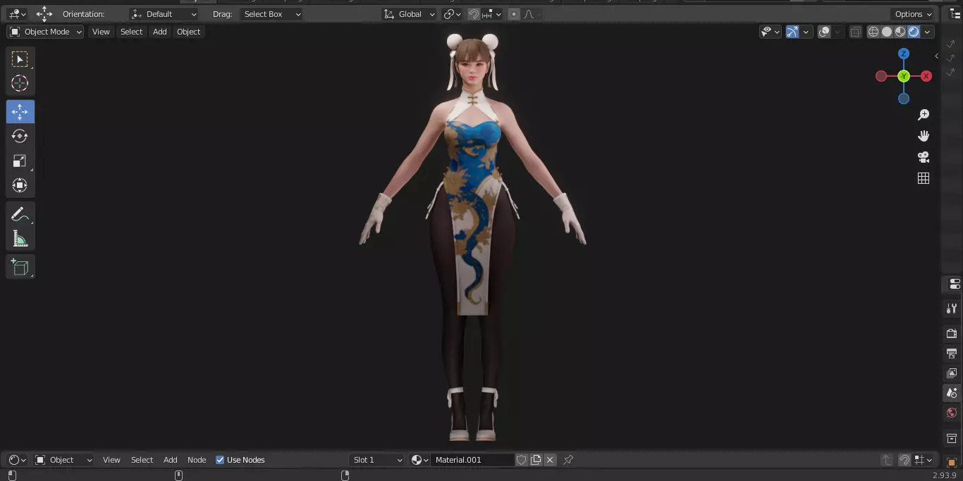 The First Descendant Skin 28 3D model_6