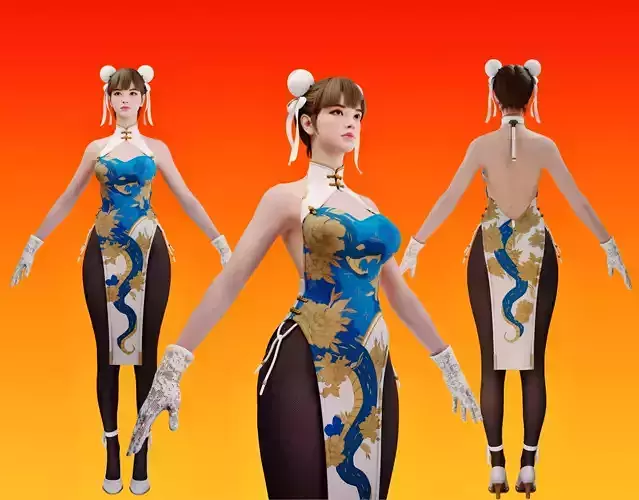 The First Descendant Skin 28 3D model