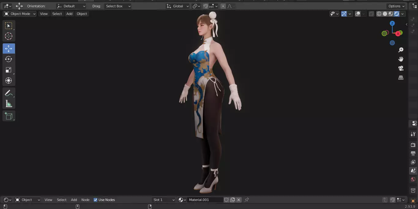 The First Descendant Skin 28 3D model_7