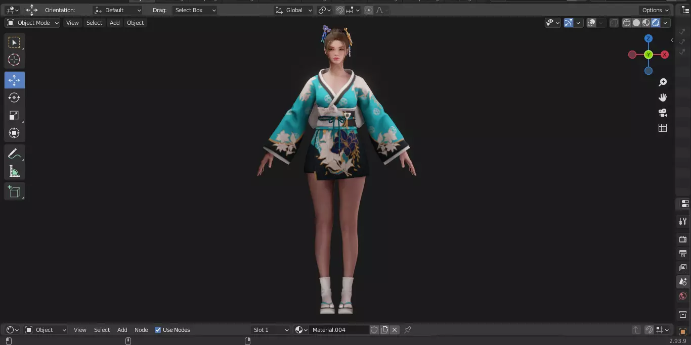 The First Descendant Skin 29 3D model_7