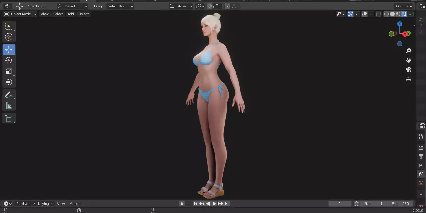 The First Descendant Skin 30 3D model_8