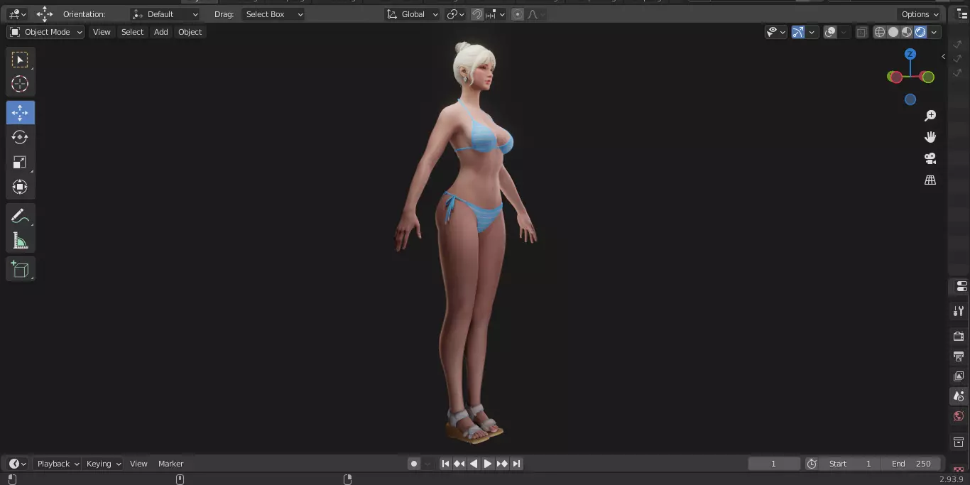 The First Descendant Skin 30 3D model_12