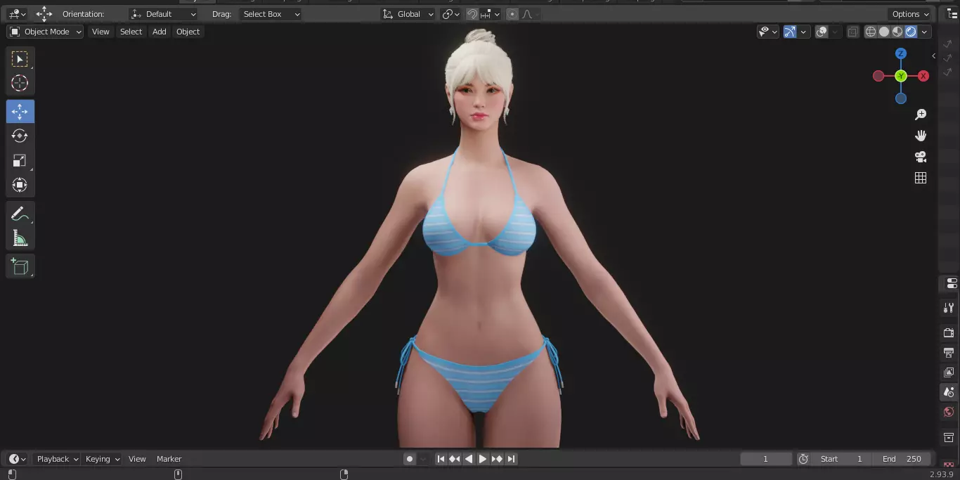 The First Descendant Skin 30 3D model_6