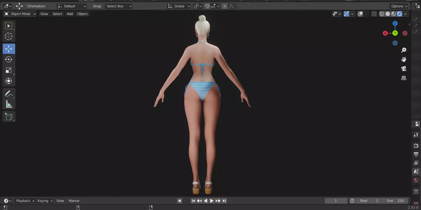 The First Descendant Skin 30 3D model_10