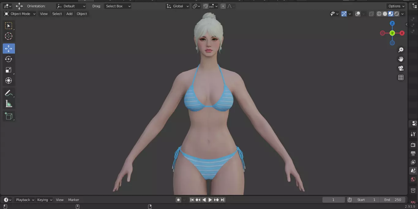 The First Descendant Skin 30 3D model_5