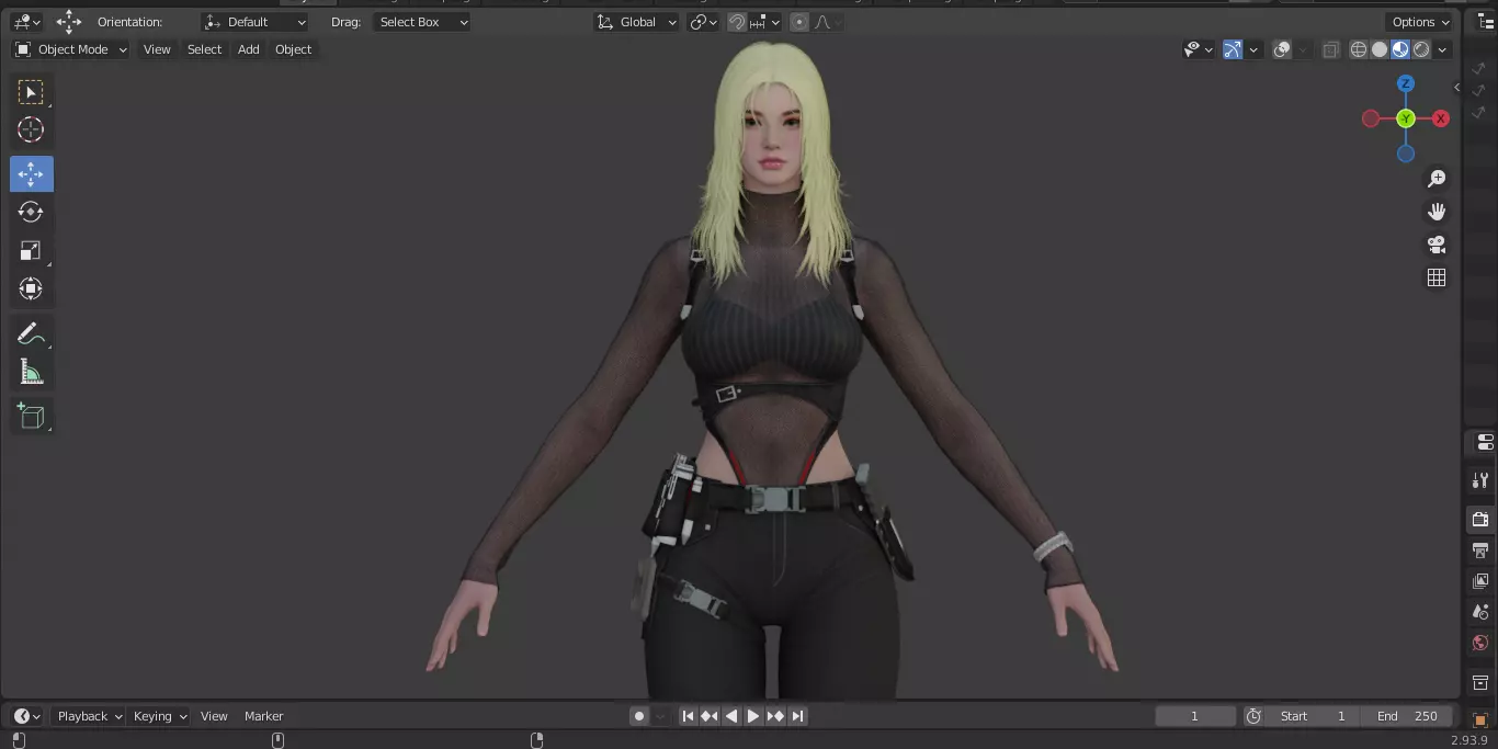The First Descendant Skin 31 3D model_5